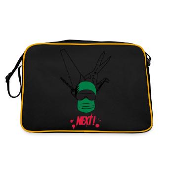 Chirurgien - Sac Retro - noir/or - Dos