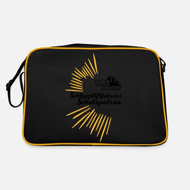 Schutzpatron Text Retro Tasche