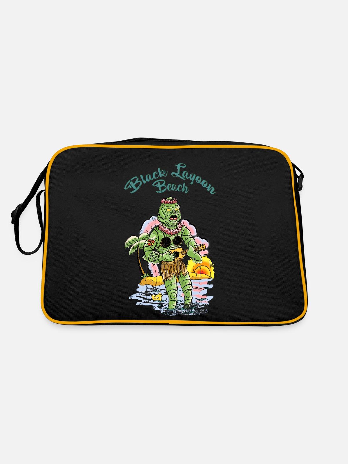 vahinedulagoon - Retro Bag - black/gold - Back