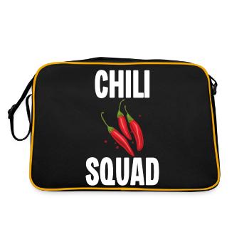 Chili Squad - Retro Bag - black/gold - Back