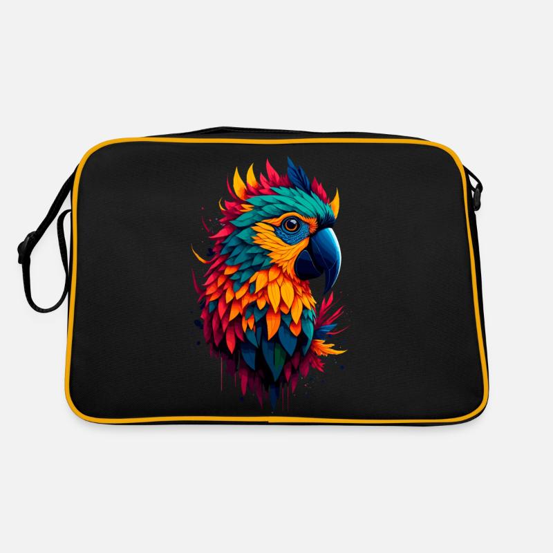 Ara - Retro Tasche - Schwarz/Gold