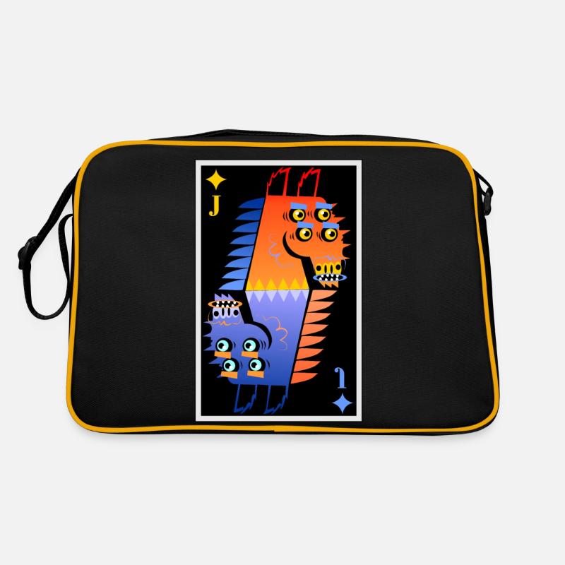 Der König der Kors Carts - Retro Tasche - Schwarz/Gold