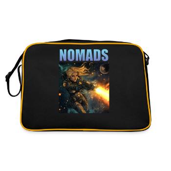 Blaster Girl 1 - Retro Bag - black/gold - Back