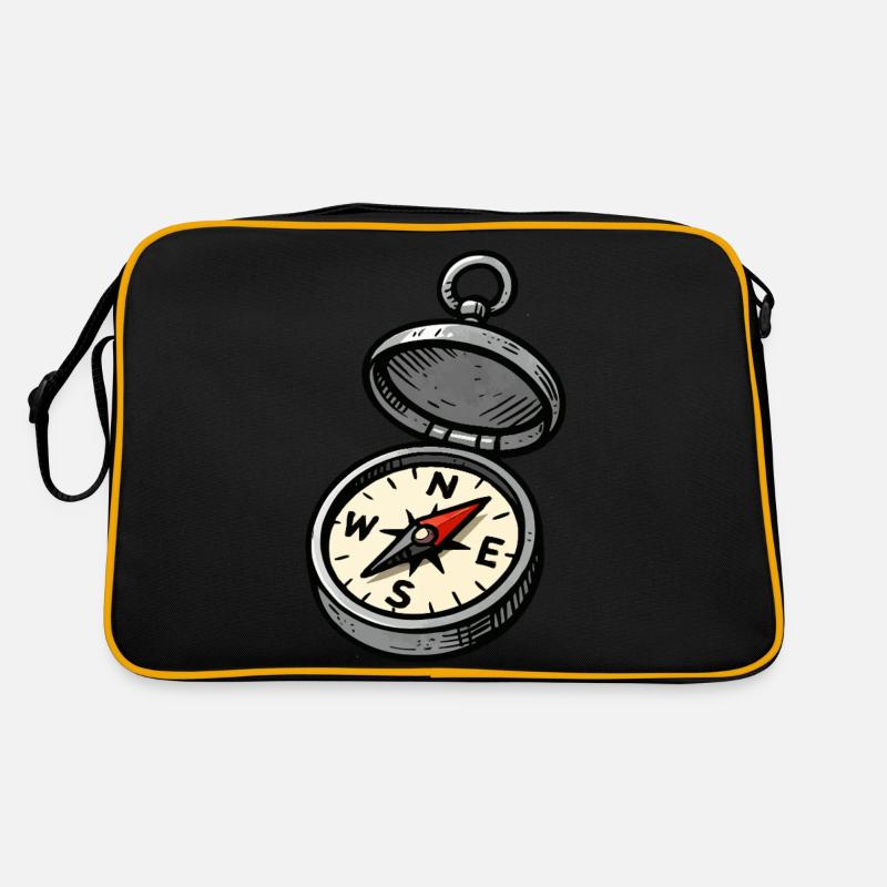 kompass Retro Tasche