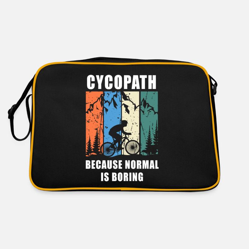 Cycopathe - Sac Retro - noir/or