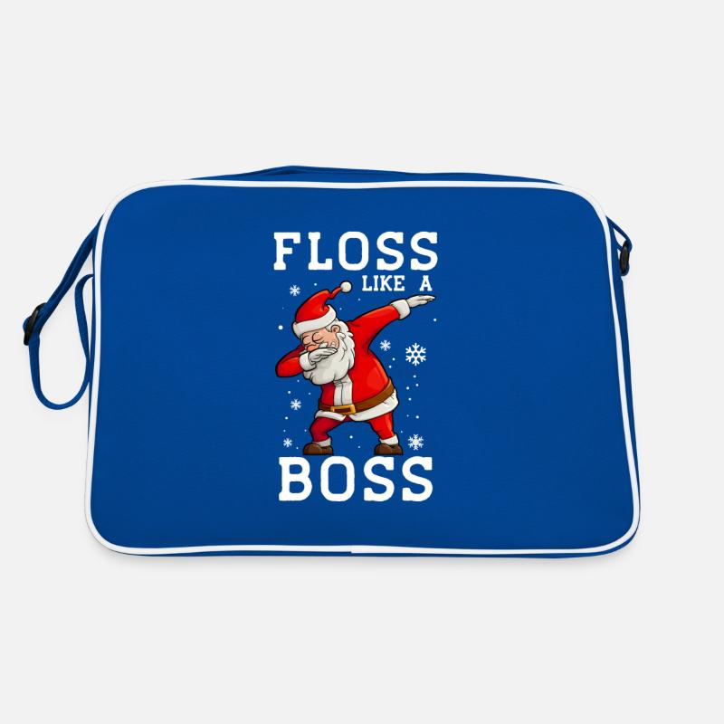 Weihnachtsmann Dab Retro Tasche