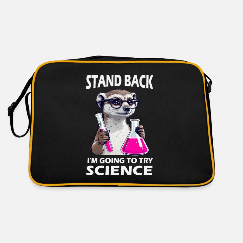 Prendre du recul - un suricate s’essaie à la science Sac Retro