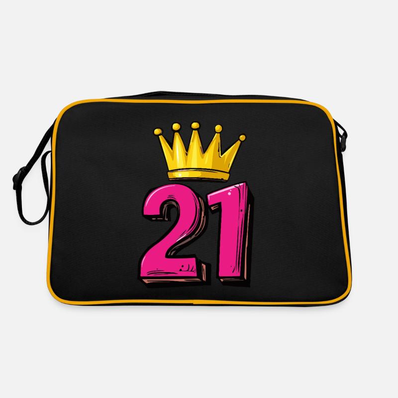 21 Number Krone Retro Bag