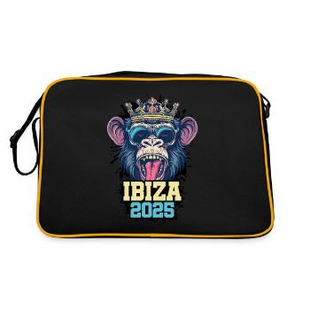 Ibiza 2025 Singe - Sac Retro - noir/or - Dos