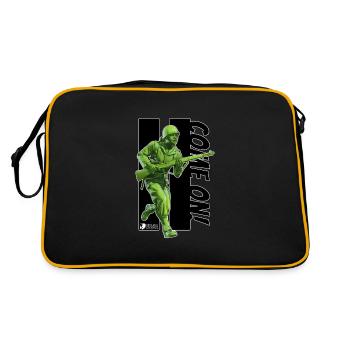 Soldat américain WW2 005 - Sac Retro - noir/or - Dos
