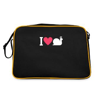 slug - Retro Bag - black/gold - Back