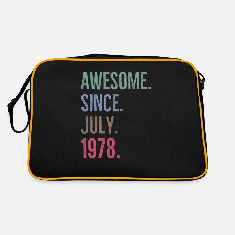 Awesome Since July 1978 Retro Bag