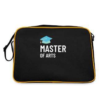 Master of Arts études uni thesis - Sac Retro - noir/or - Dos