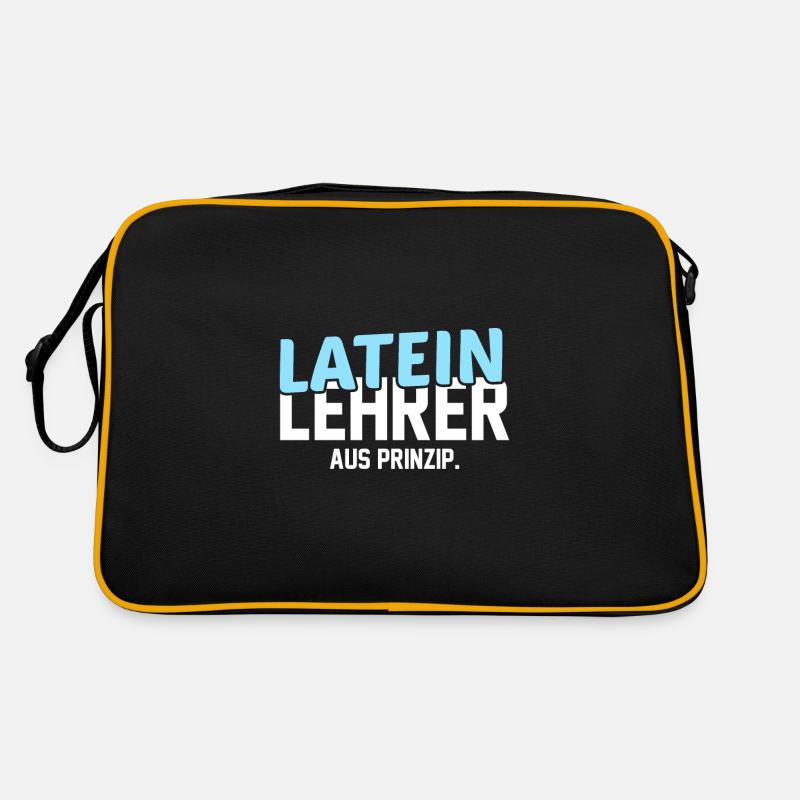 Latein Lehrer Lateinlehrer Geschenkidee Retro Tasche