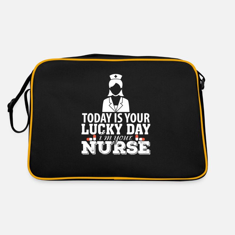 Nurse caregiver gift Retro Bag