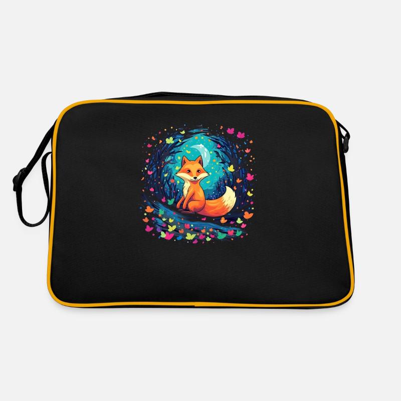 Fox Forest Moon Fable, conte de fées mythique Sac Retro