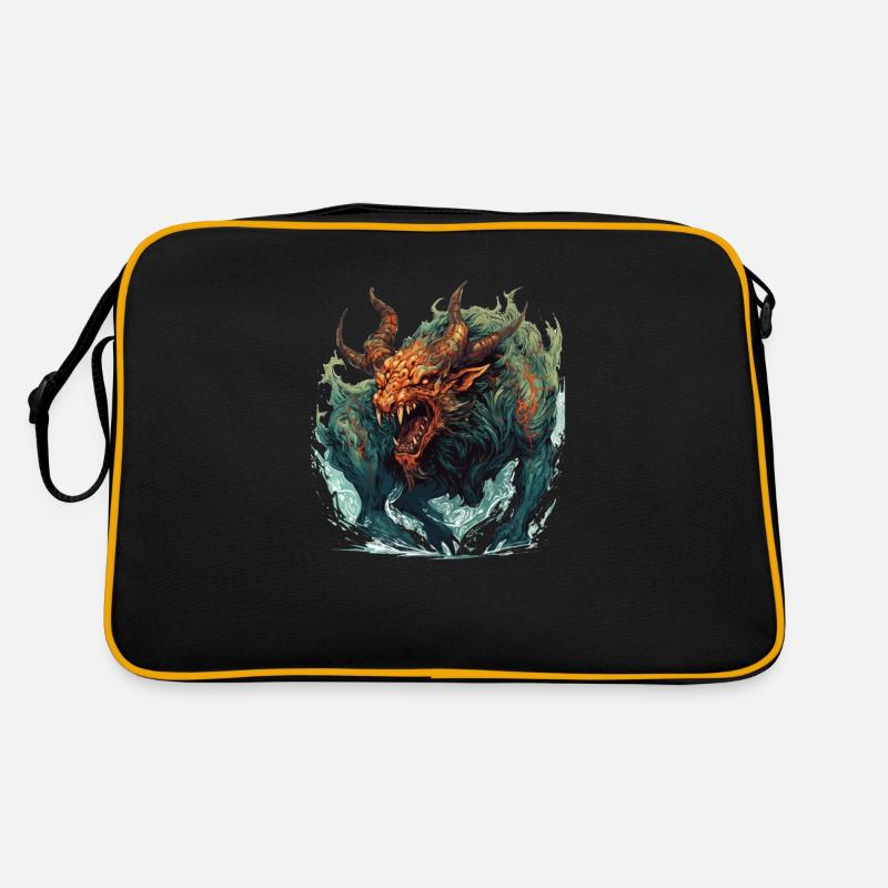 Monster Monster Demon Devil Vampire Guhl Zombie Sac Retro