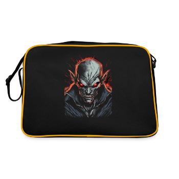 Monster Monster Demon Devil Vampire Guhl Zombie - Sac Retro - noir/or - Dos