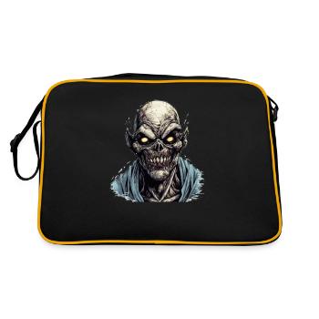 Monster Monster Demon Devil Vampire Guhl Zombie - Sac Retro - noir/or - Dos