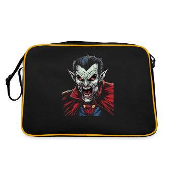 Monster Monster Demon Devil Vampire Guhl Zombie - Sac Retro - noir/or - Dos
