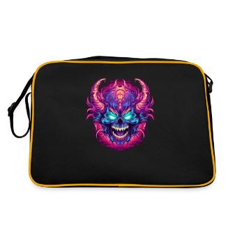 Monster Monster Demon Devil Vampire Guhl Zombie - Sac Retro - noir/or - Dos