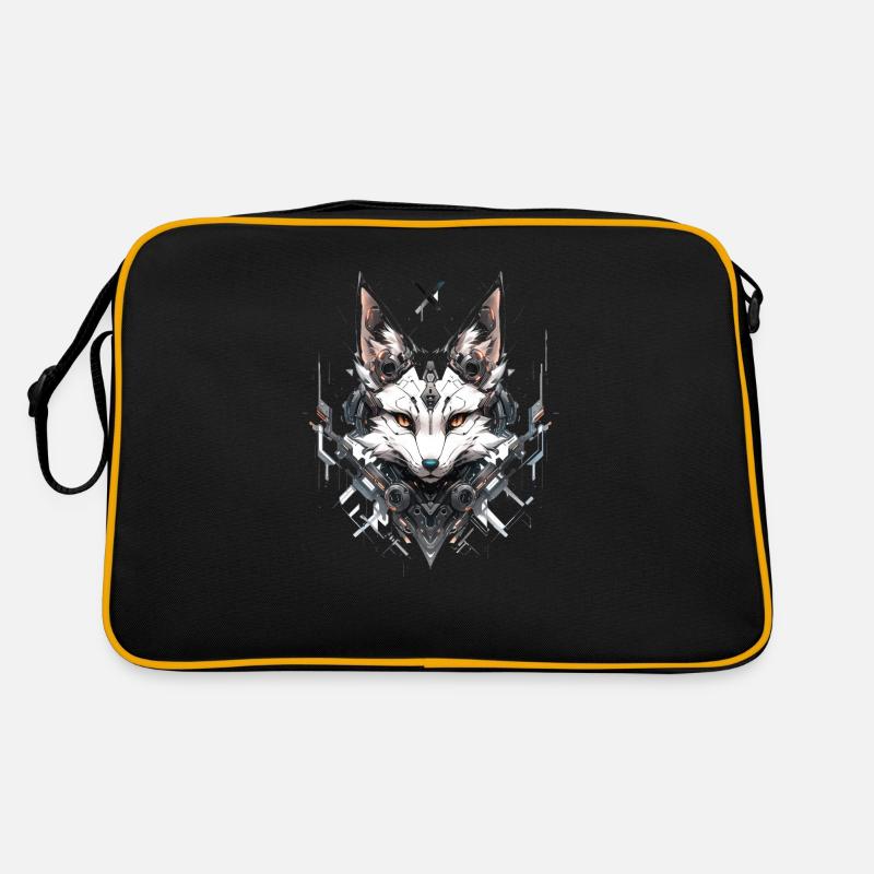 Mecha Animal Tiger Wolf Fox Dino Bear Cyborg Retro Bag
