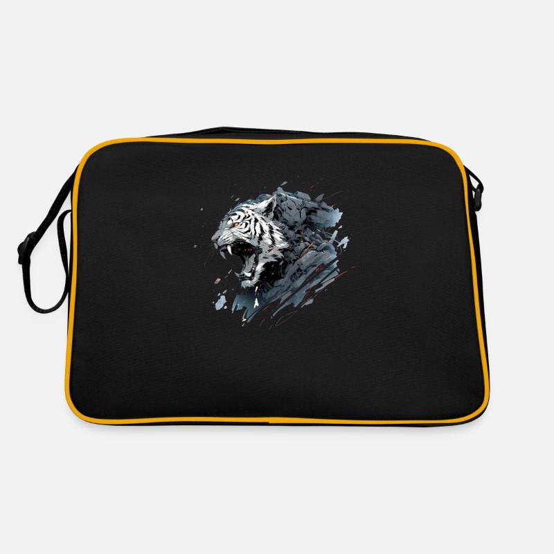 Mecha Animal Tiger Wolf Fox Dino Bear Cyborg Retro Bag