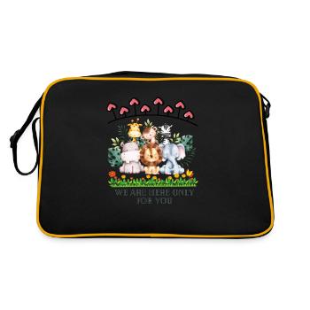 spécialement pour vous - Sac Retro - noir/or - Dos