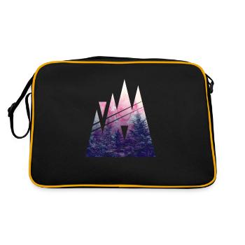 Forme de Woods - Sac Retro - noir/or - Dos