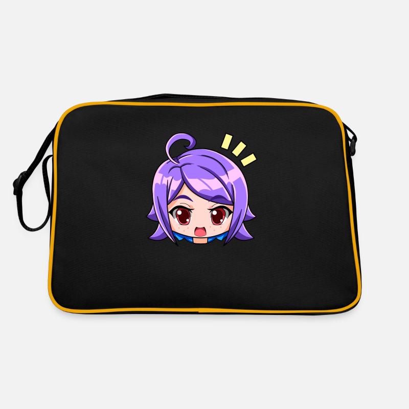 Mädchenausdrücke Retro Tasche