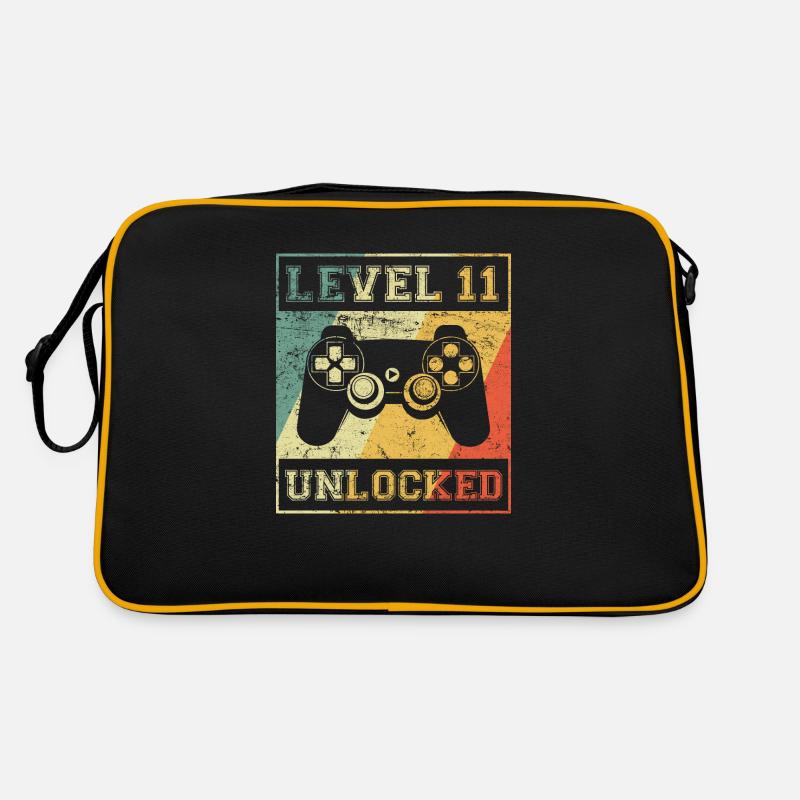 Level 11 Unlocked 11th Birthday Retro Bag