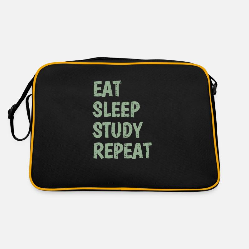 Eat Sleep Study Repeat Sac Retro
