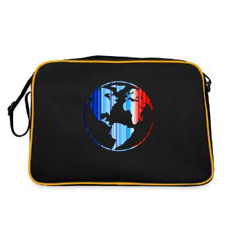 Réchauffement climatique - Sac Retro - noir/or - Dos