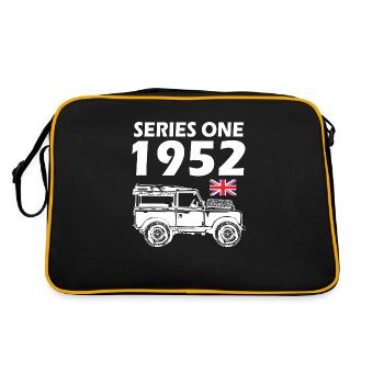 Landy Série Un 1952 - Sac Retro - noir/or - Dos