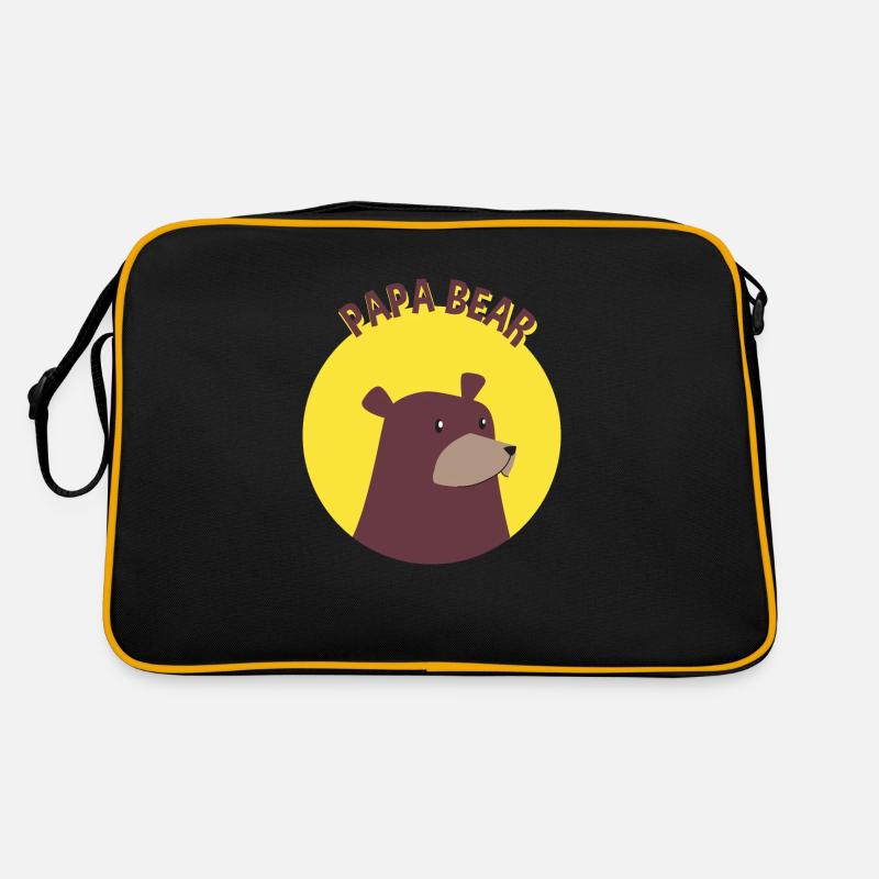 Papa Bear Retro Tasche