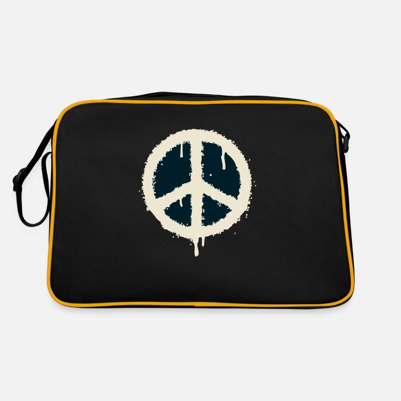 peace symbole Sac Retro