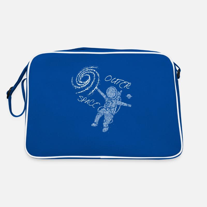 Raumfahrer Astronaut Outer Space Retro Tasche