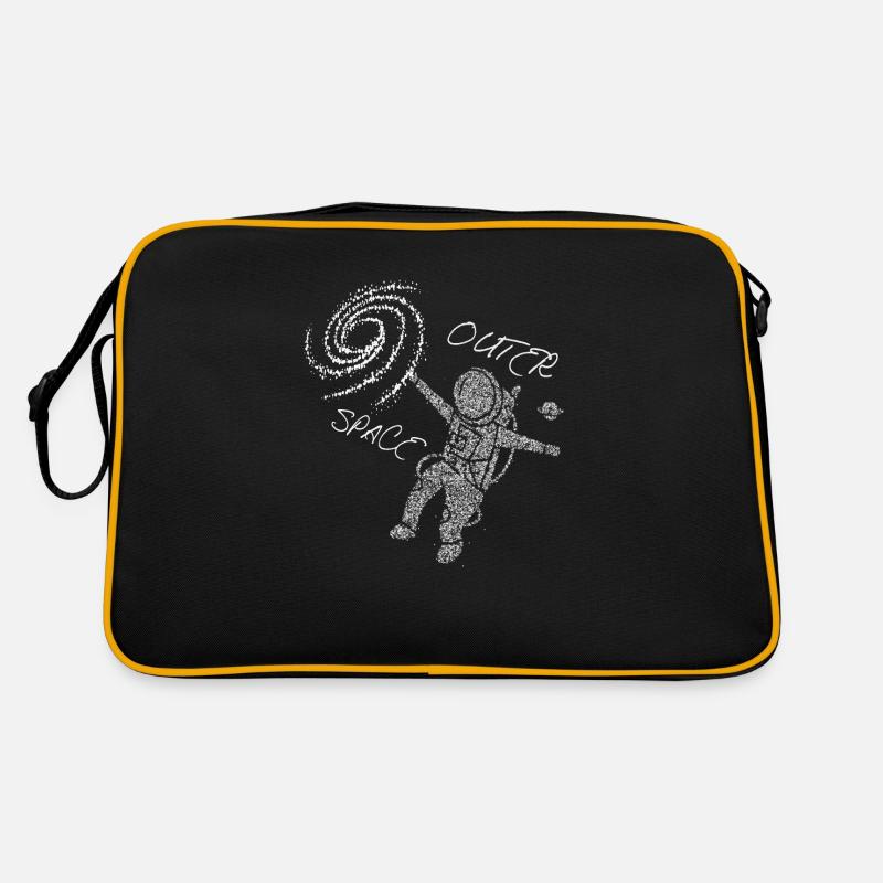 Raumfahrer Astronaut Outer Space Retro Bag