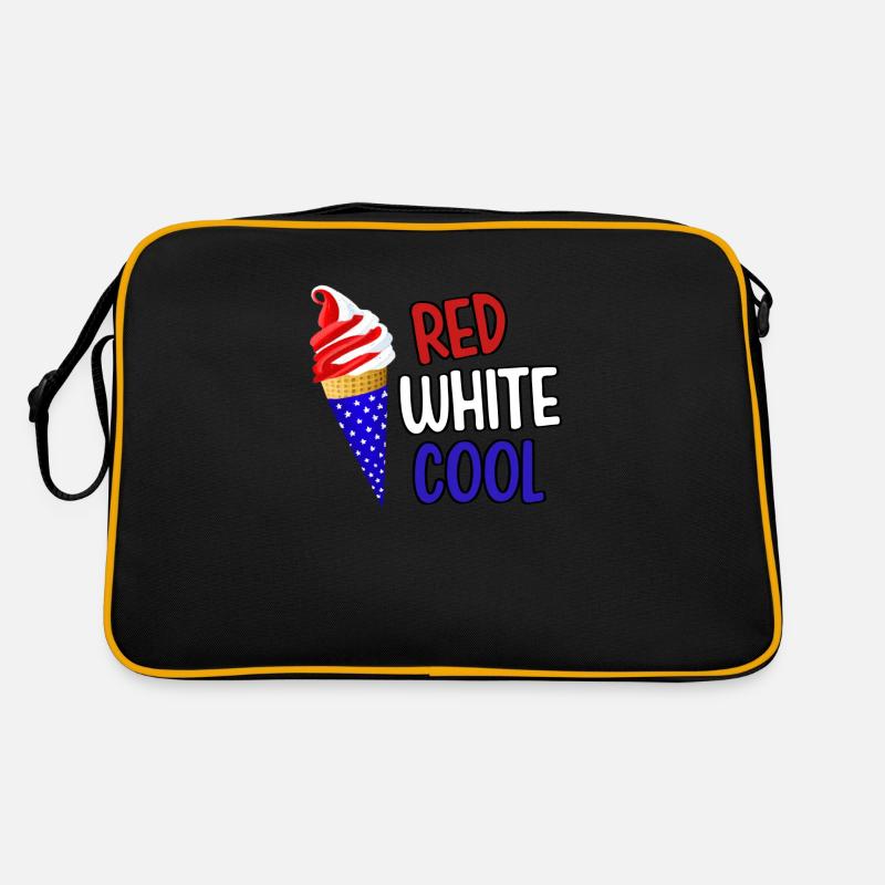 Red White Cool Retro Bag