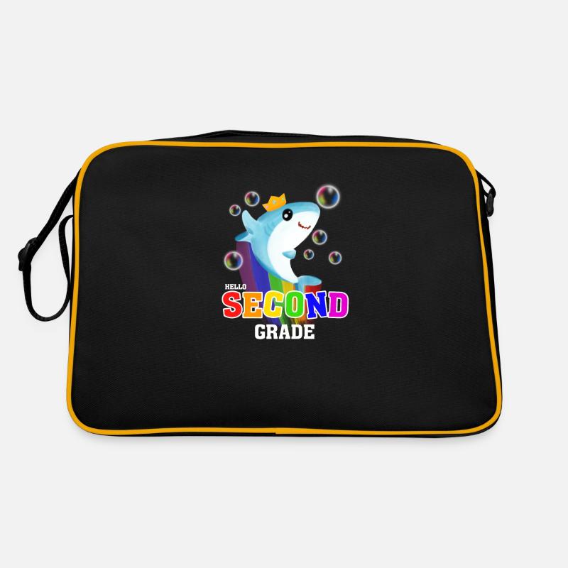 Hello Second Grade Retro Bag
