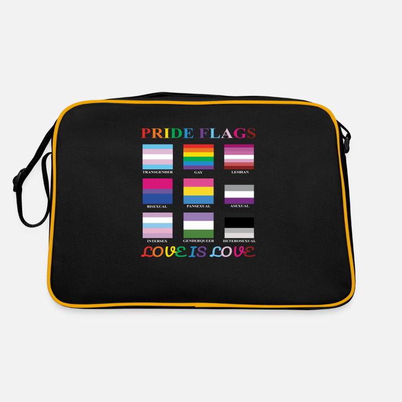 Drapeaux de la fierté Sac Retro