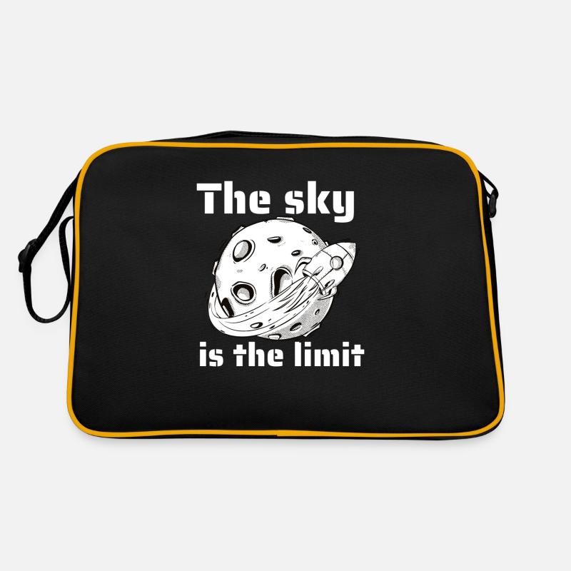 The Sky Is The Limit Retro Outer Space Designs Retro Bag