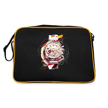 Chronographs are among the most popular watches - Retro Bag - black/gold - Back