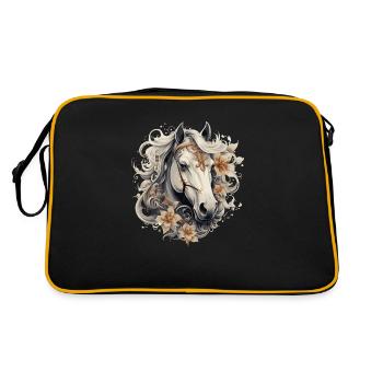 Rêve de cheval - Sac Retro - noir/or - Dos