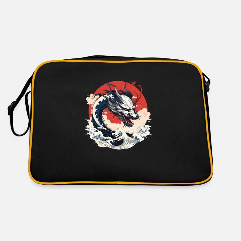 Dragon Japonais Sac Retro