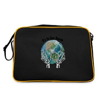 La planète - Sac Retro - noir/or - Dos