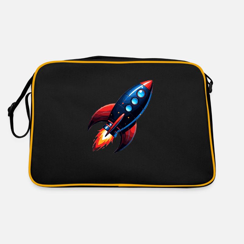 Rocket Launch Starter Retro Bag