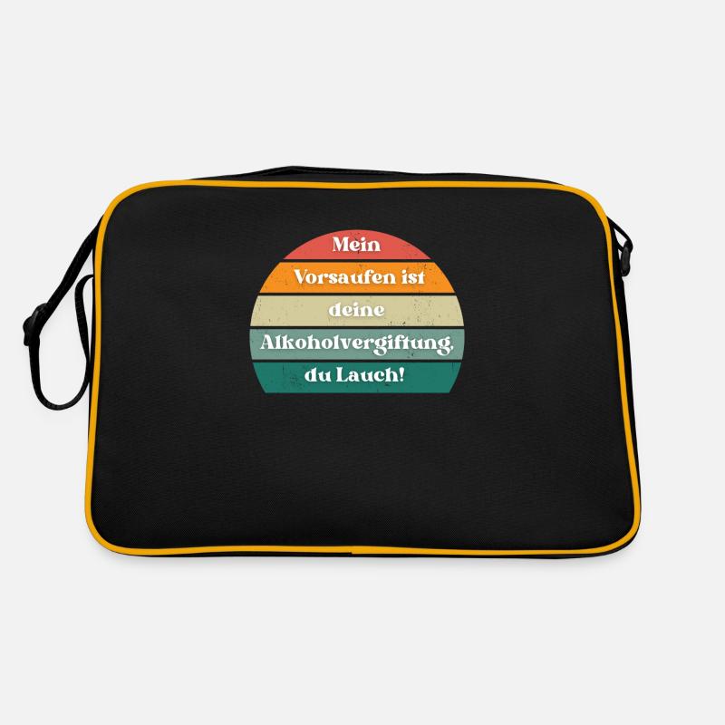 Toast for pre-drinking I Pre-drinking Party Retro Bag