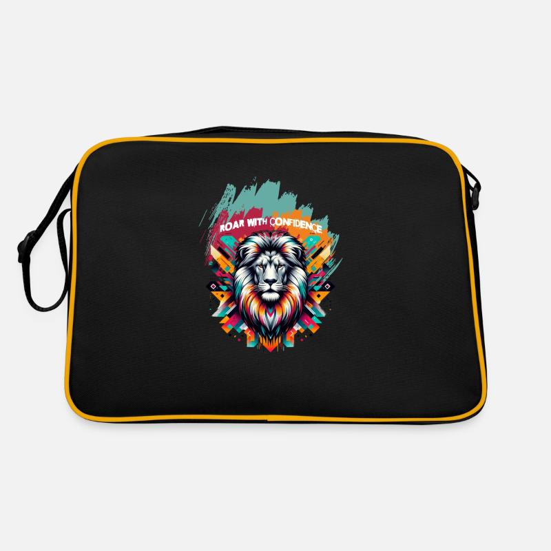 ROAR WITH CONFIDENCE Retro Tasche