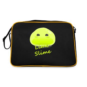 Bave de chaux - Sac Retro - noir/or - Dos